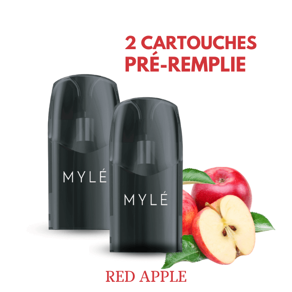 MYLÉ 2 CARTOUCHES – RED APPLE