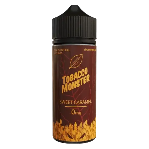 Eliquide Monster Vape Labs Arome : Caramel – Tobacco Liquide 100ml – 25/75 – 0mg Fabrique : USA